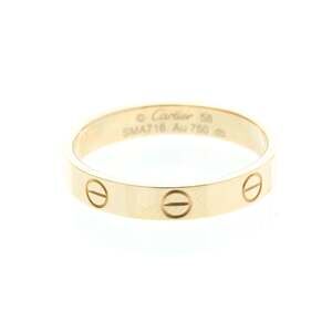 CARTIER Authentic 18k Gold Love Ring